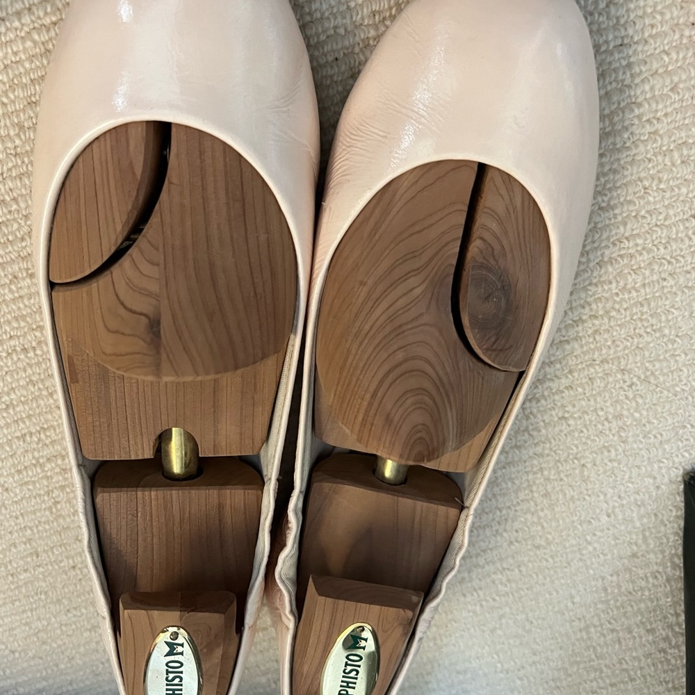 Delman baby pink ballet flats never worn size 8m